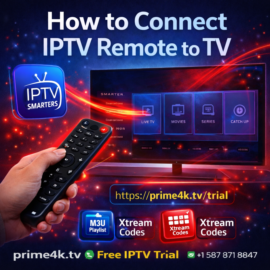 How to Connect an IPTV Remote to Your TV (Easy Guide)